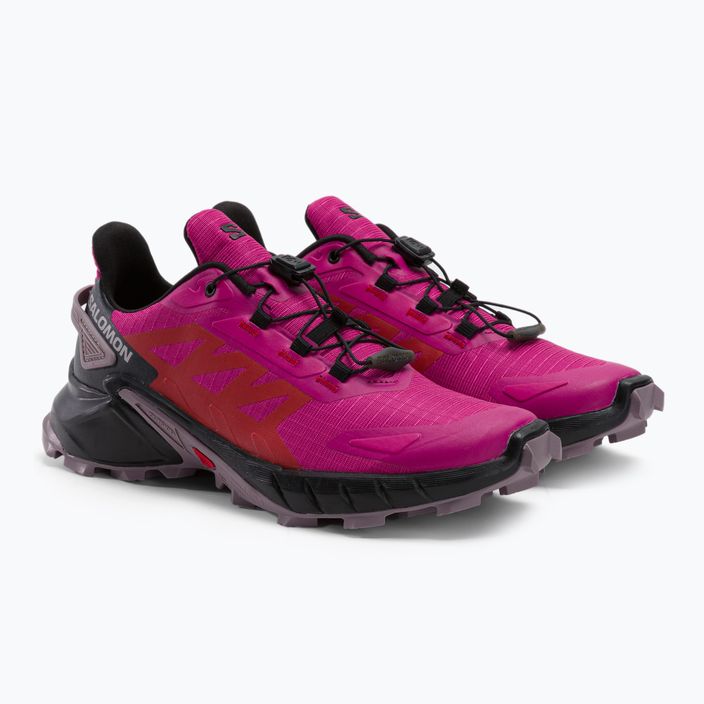 Кросівки для бігу жіночі Salomon Supercross 4 рожеві L41737600 4