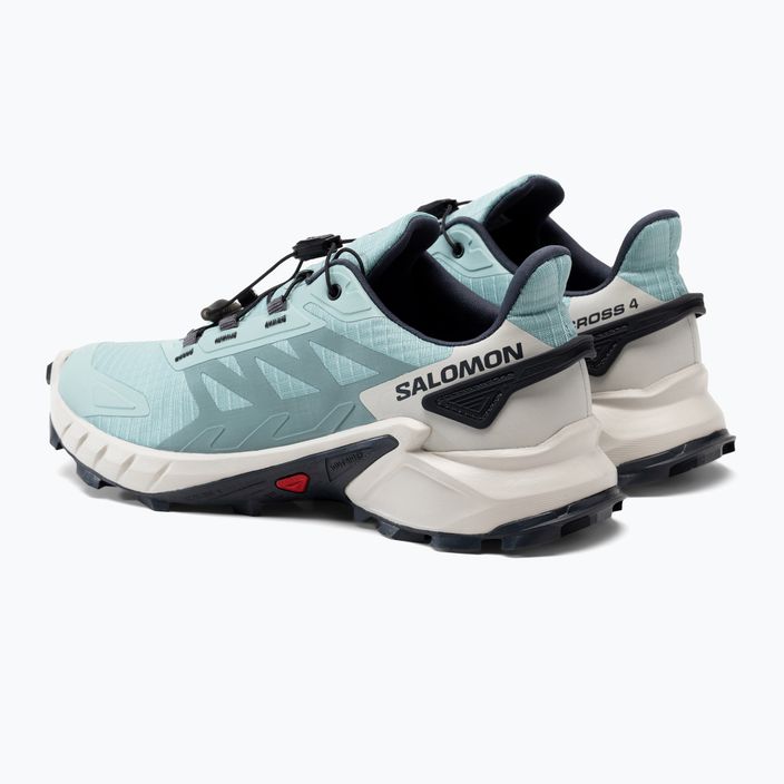Кросівки для бігу жіночі Salomon Supercross 4 зелені L41737300 3