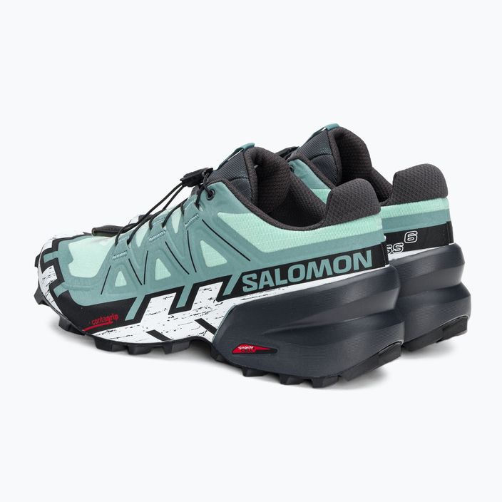 Кросівки для бігу жіночі Salomon Speedrcross 6 зелені L41743100 5