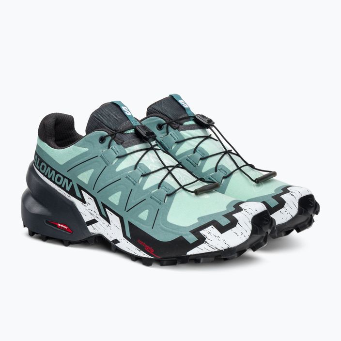 Кросівки для бігу жіночі Salomon Speedrcross 6 зелені L41743100 6