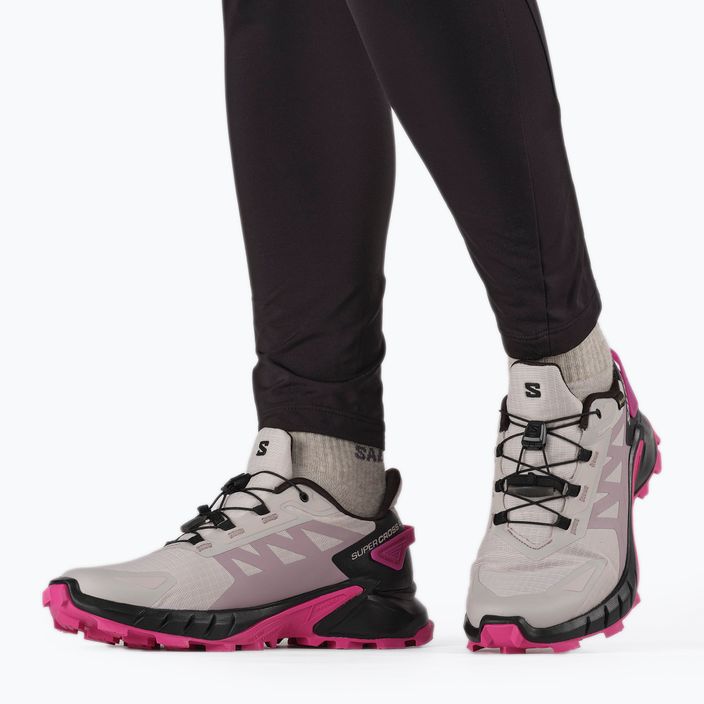 Кросівки для бігу жіночі Salomon Supercross 4 GTX сірі L41735500 10