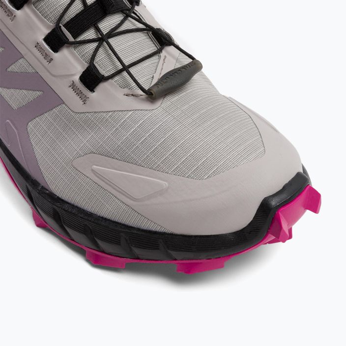 Кросівки для бігу жіночі Salomon Supercross 4 GTX сірі L41735500 7