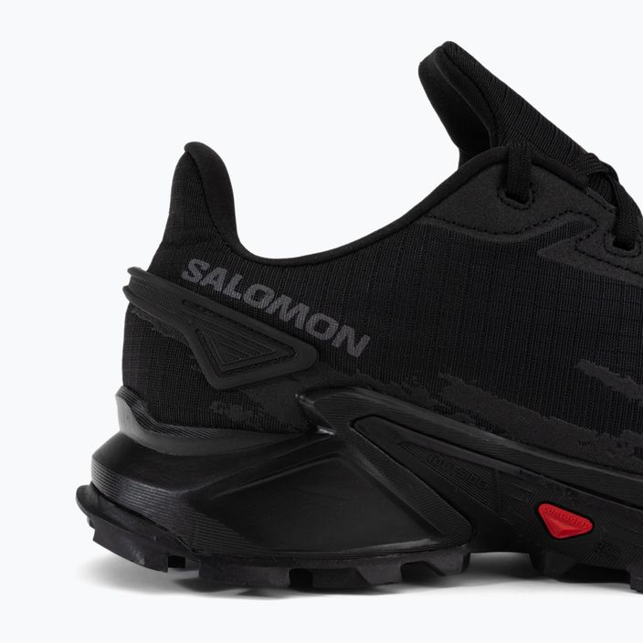 Кросівки для бігу чоловічі Salomon Alphacross 4 black/black 8