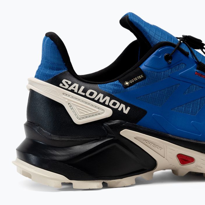 Кросівки для бігу чоловічі Salomon Supercross 4 GTX блакитні L41732000 10
