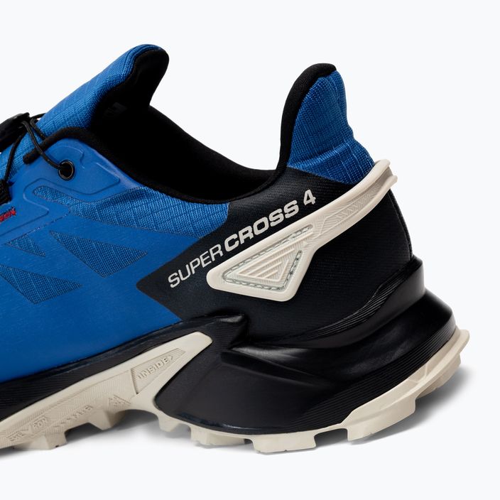 Кросівки для бігу чоловічі Salomon Supercross 4 GTX блакитні L41732000 11