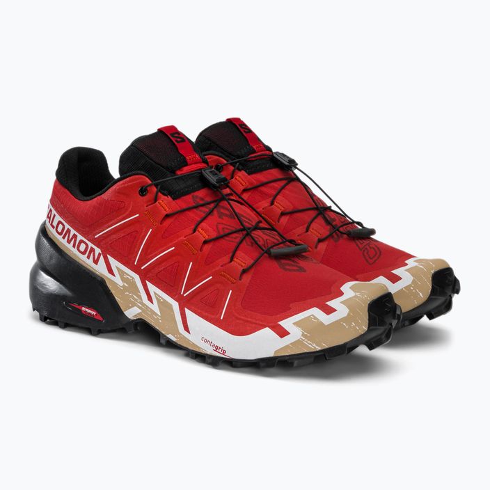 Кросівки для бігу чоловічі Salomon Speedrcross 6 червоні L41738200 7