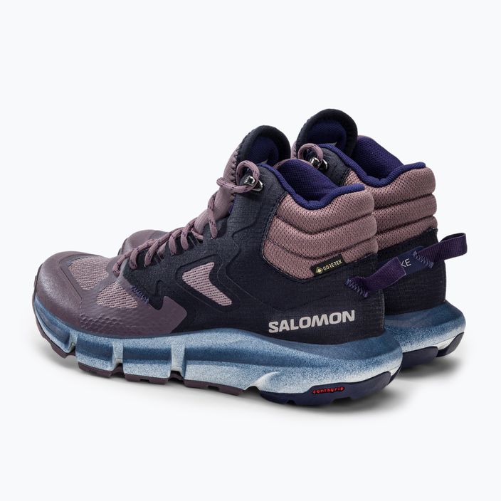 Черевики туристичні жіночі Salomon Predict Hike Mid GTX фіолетові L41737000 3