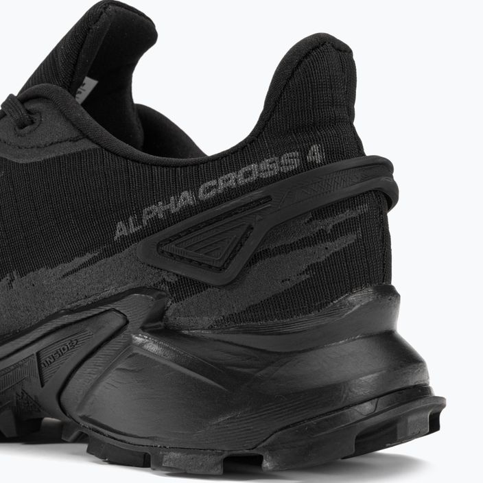 Кросівки для бігу жіночі Salomon Alphacross 4 GTX black/black 10