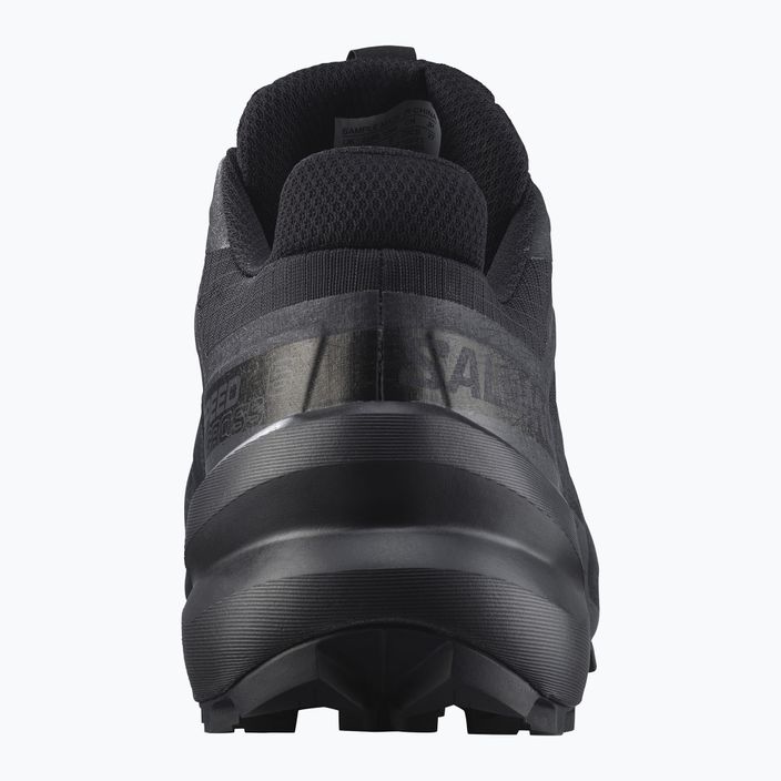 Кросівки для бігу чоловічі Salomon Speedcross 6 GTX black/black/phantom 10