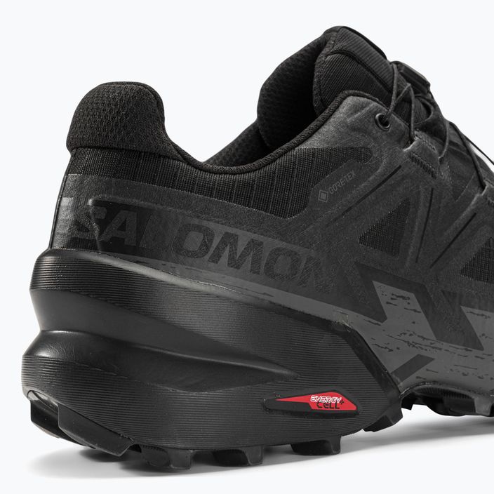 Кросівки для бігу чоловічі Salomon Speedcross 6 GTX black/black/phantom 13