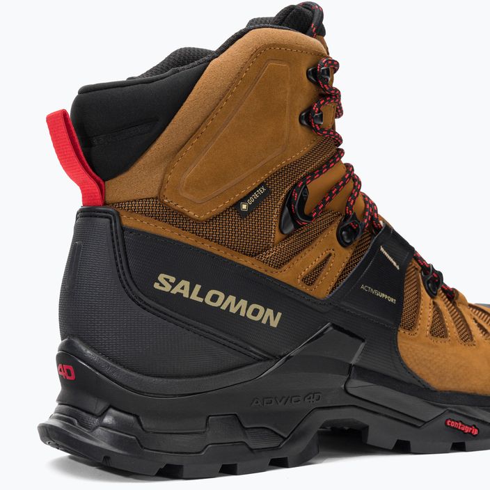 Взуття трекінгове чоловіче Salomon Quest 4 GTX коричневе L47156400 8