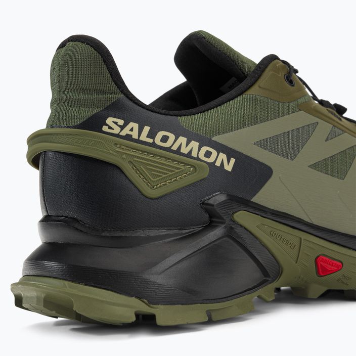 Кросівки для бігу чоловічі Salomon Supercross 4 зелені L47205100 11