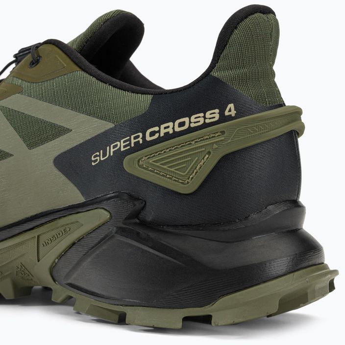Кросівки для бігу чоловічі Salomon Supercross 4 зелені L47205100 13