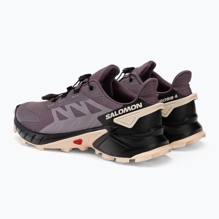 Кросівки для бігу жіночі Salomon Supercross 4 фіолетові L47205200 3