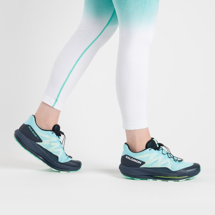 Кросівки для бігу жіночі Salomon Pulsar Trail blra/carbon/yucc 2