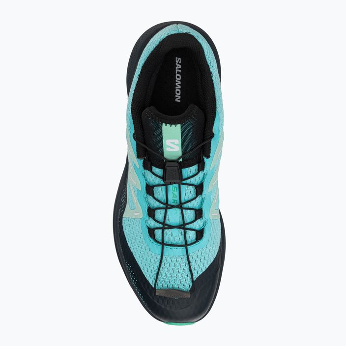 Кросівки для бігу жіночі Salomon Pulsar Trail blra/carbon/yucc 8
