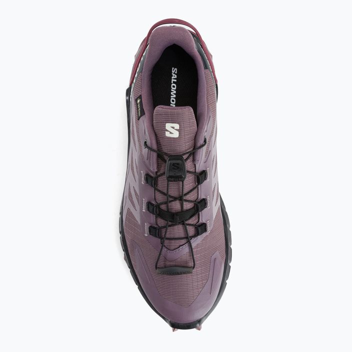Кросівки для бігу жіночі Salomon Supercross 4 GTX фіолетові L47119900 8