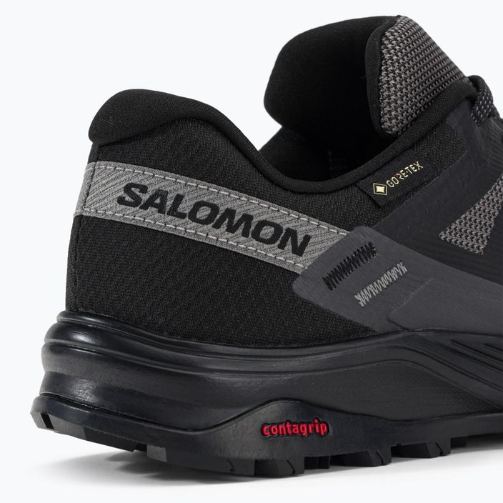 Взуття трекінгове жіноче Salomon Outrise GTX чорне L47142600 8
