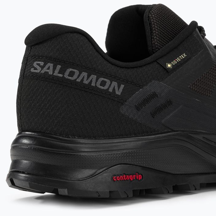Взуття трекінгове чоловіче Salomon Outrise GTX чорне L47141800 8