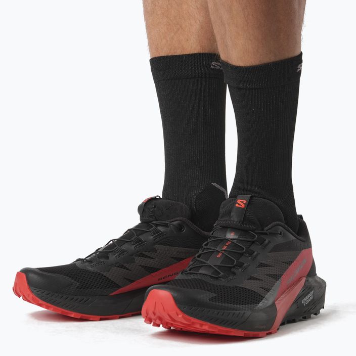 Кросівки для бігу чоловічі Salomon Sense Ride 5 чорні L47214300 4