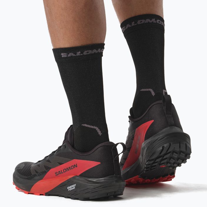 Кросівки для бігу чоловічі Salomon Sense Ride 5 чорні L47214300 5
