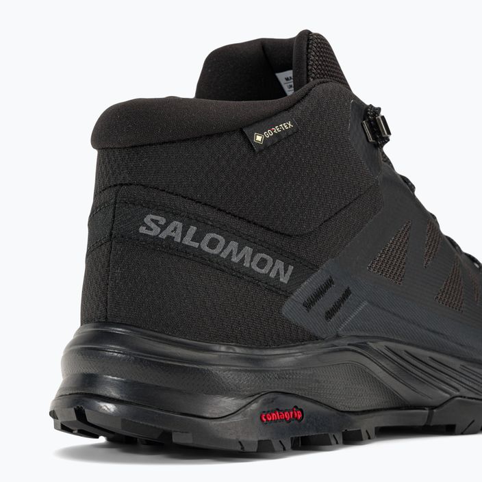 Взуття трекінгове чоловіче Salomon Outrise Mid GTX чорне L47143500 9