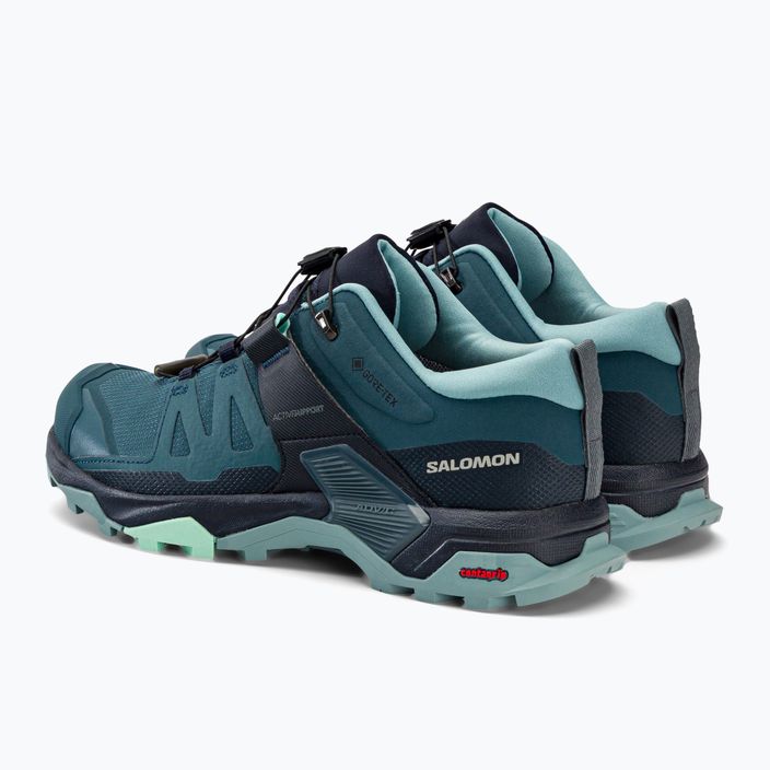 Взуття трекінгове жіноче Salomon X Ultra 4 GTX синє L47352900 3