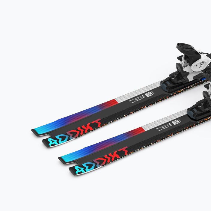 Гірські лижі Salomon Addikt + Z12 GW білий/чорний/пастельний неоновий синій 10