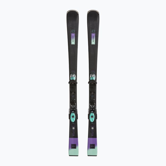 Жіночі гірські лижі Salomon S/Max N6 XT + M10 GW black/paisley purple/beach glass