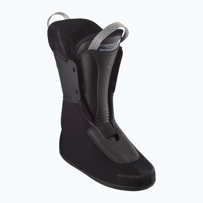 Жіночі гірськолижні черевики Salomon S Pro HV 90 W black/silver met./beluga 10