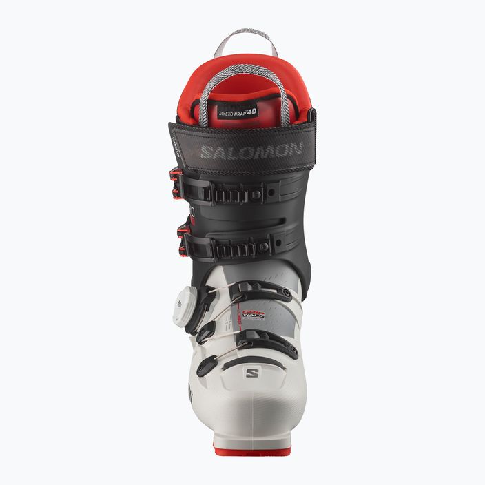Чоловічі гірськолижні черевики Salomon S Pro Supra Boa 120 сіра аврора/чорний/червоний 7