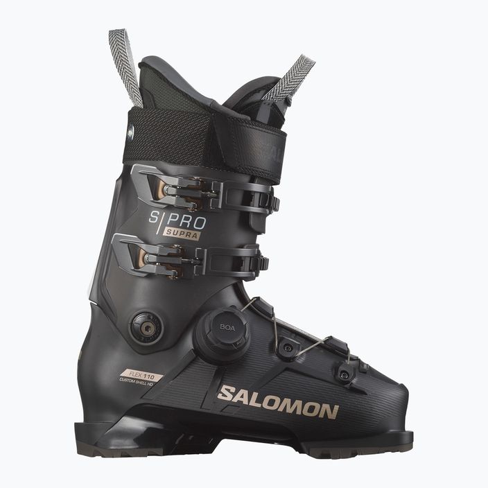 Чоловічі гірськолижні черевики Salomon S Pro Supra Boa 110 black/beluga/titanium met. 6