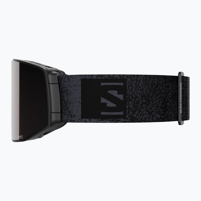 Гірськолижні окуляри Salomon Sentry Prime Sigma чорні/збройовий метал/сріблясто-рожеві 2