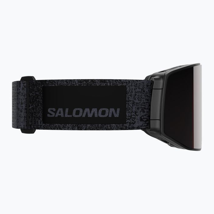 Гірськолижні окуляри Salomon Sentry Prime Sigma чорні/збройовий метал/сріблясто-рожеві 3