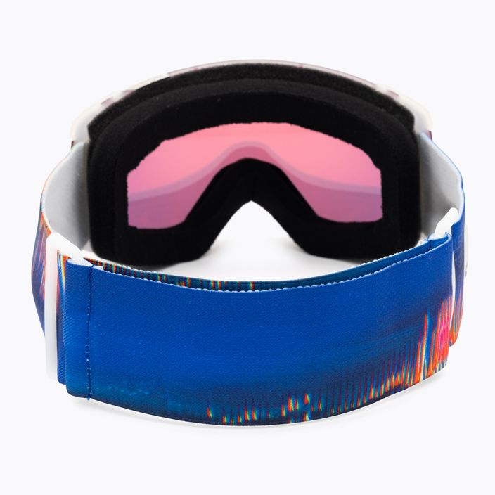 Гірськолижні окуляри Salomon S View Sigma напівпрозорі морозно-макові червоні 3