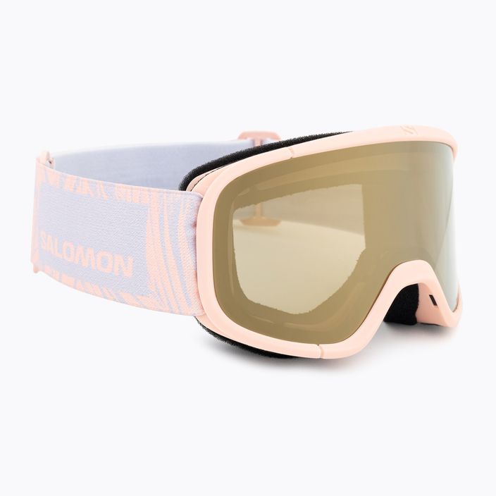 Дитячі гірськолижні окуляри Salomon Lumi Flash tropical peach/flash gold