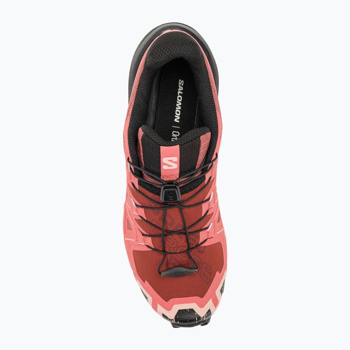 Кросівки для бігу жіночі Salomon Speedcross 6 cow hide/black/english rose 9