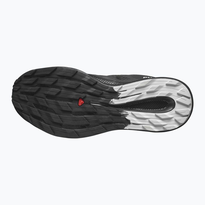 Кросівки для бігу чоловічі Salomon Pulsar Trail black/black/green gecko 15