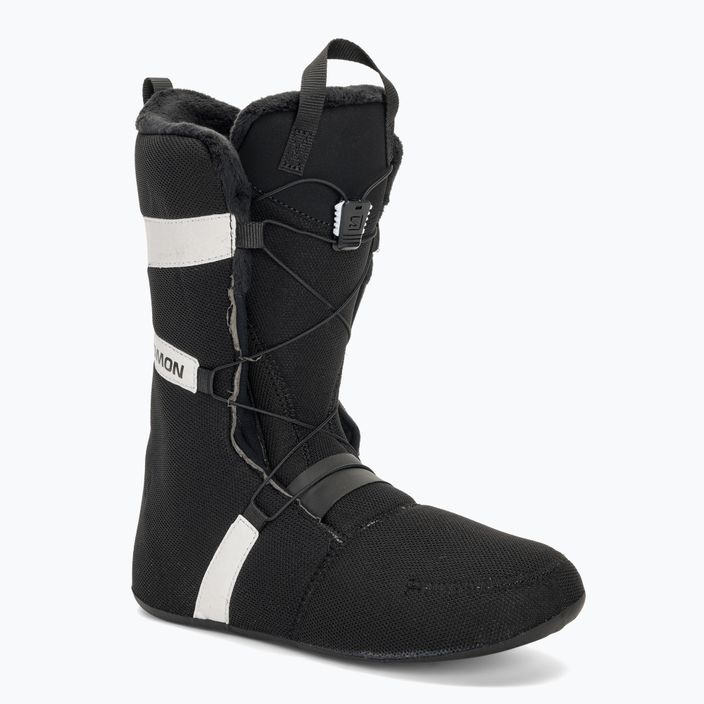 Чоловічі сноубордичні черевики Salomon Launch Boa SJ Boa чорний/чорний/білий 5
