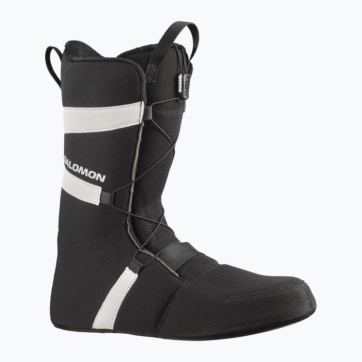 Чоловічі сноубордичні черевики Salomon Launch Boa SJ Boa чорний/чорний/білий 9