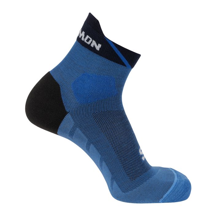 Шкарпетки для бігу Salomon Speedcross Ankle Ankle сині/карбон/бізантійські сині 2