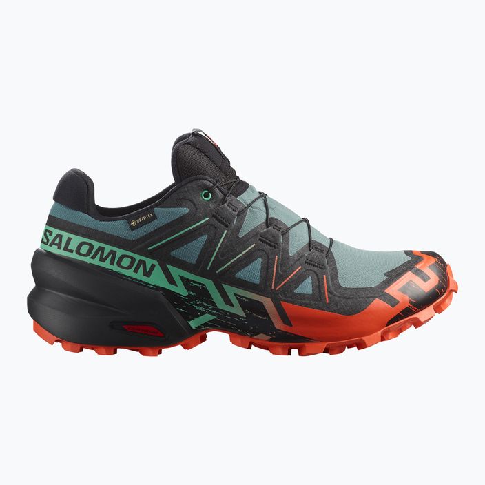 Чоловічі кросівки Salomon Speedcross 6 GTX північний атлантик/чорний/черрі томат