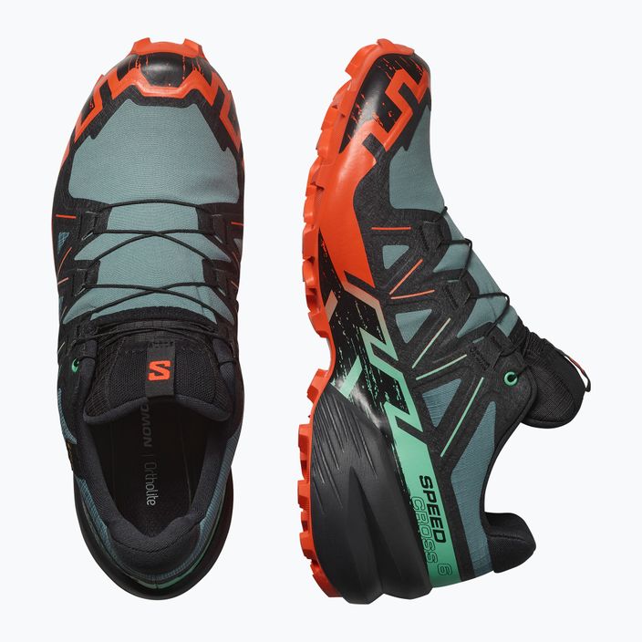 Чоловічі кросівки Salomon Speedcross 6 GTX північний атлантик/чорний/черрі томат 5