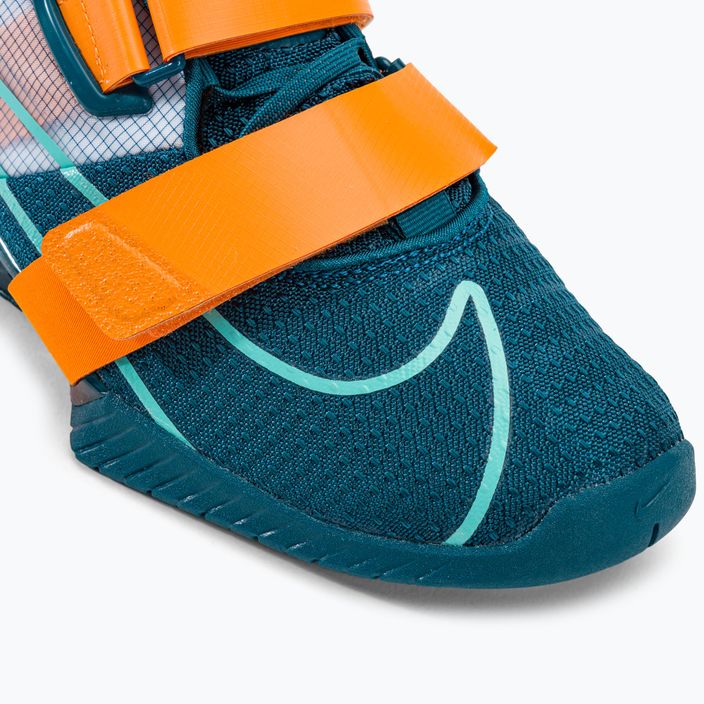 Кросівки для важкої атлетики Nike Romaleos 4 blue/orange 7
