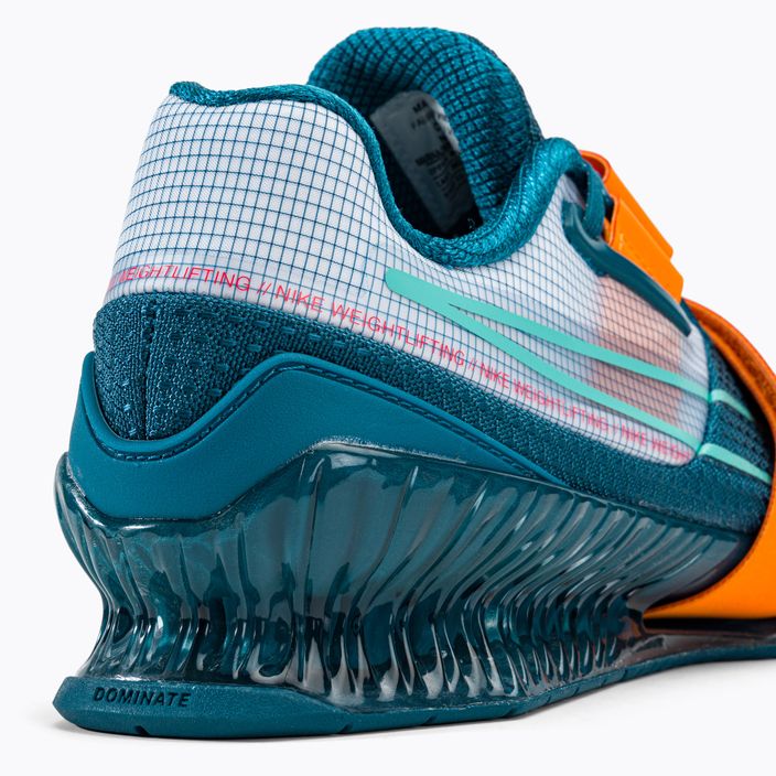 Кросівки для важкої атлетики Nike Romaleos 4 blue/orange 9