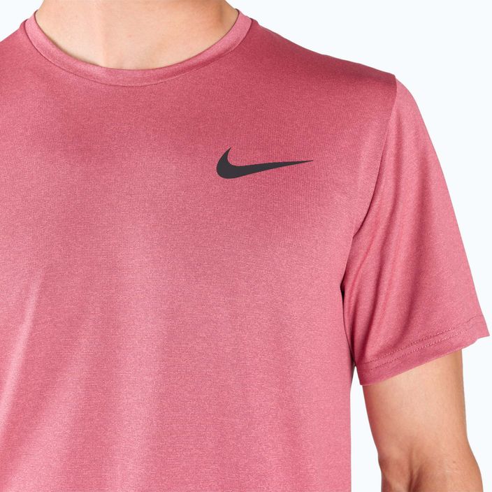 Футболка тренувальна чоловіча Nike Hyper Dry Top рожева CZ1181-690 4