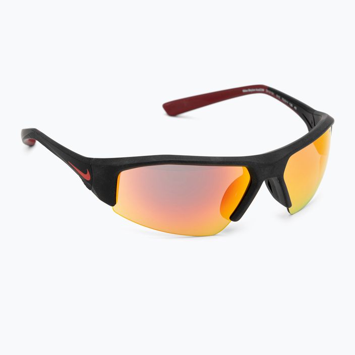 Сонцезахисні окуляри Nike Skylon Ace 22 матові чорні / сірі з червоним дзеркалом