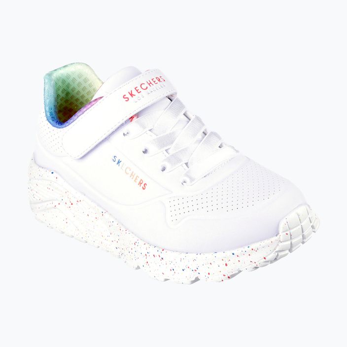 Дитячі черевики SKECHERS Uno Lite Rainbow Specks білі/мульти 11