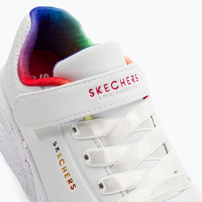 Дитячі черевики SKECHERS Uno Lite Rainbow Specks білі/мульти 8
