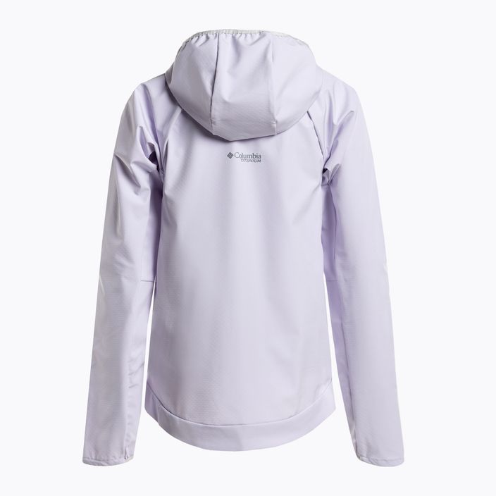 Куртка софтшел жіноча Columbia Platinum Peak Softshell purple tint 9